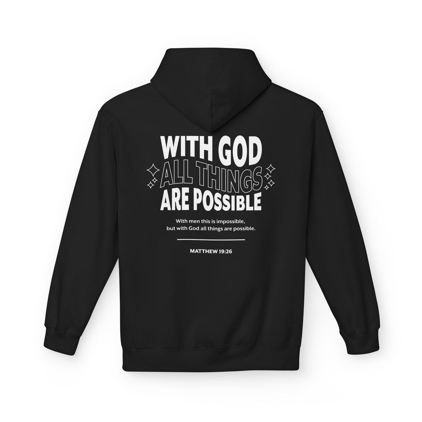 Matthew 19:26 Hoodie